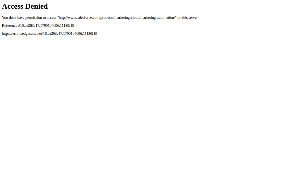 Pardot Product interface (marketing site capture)